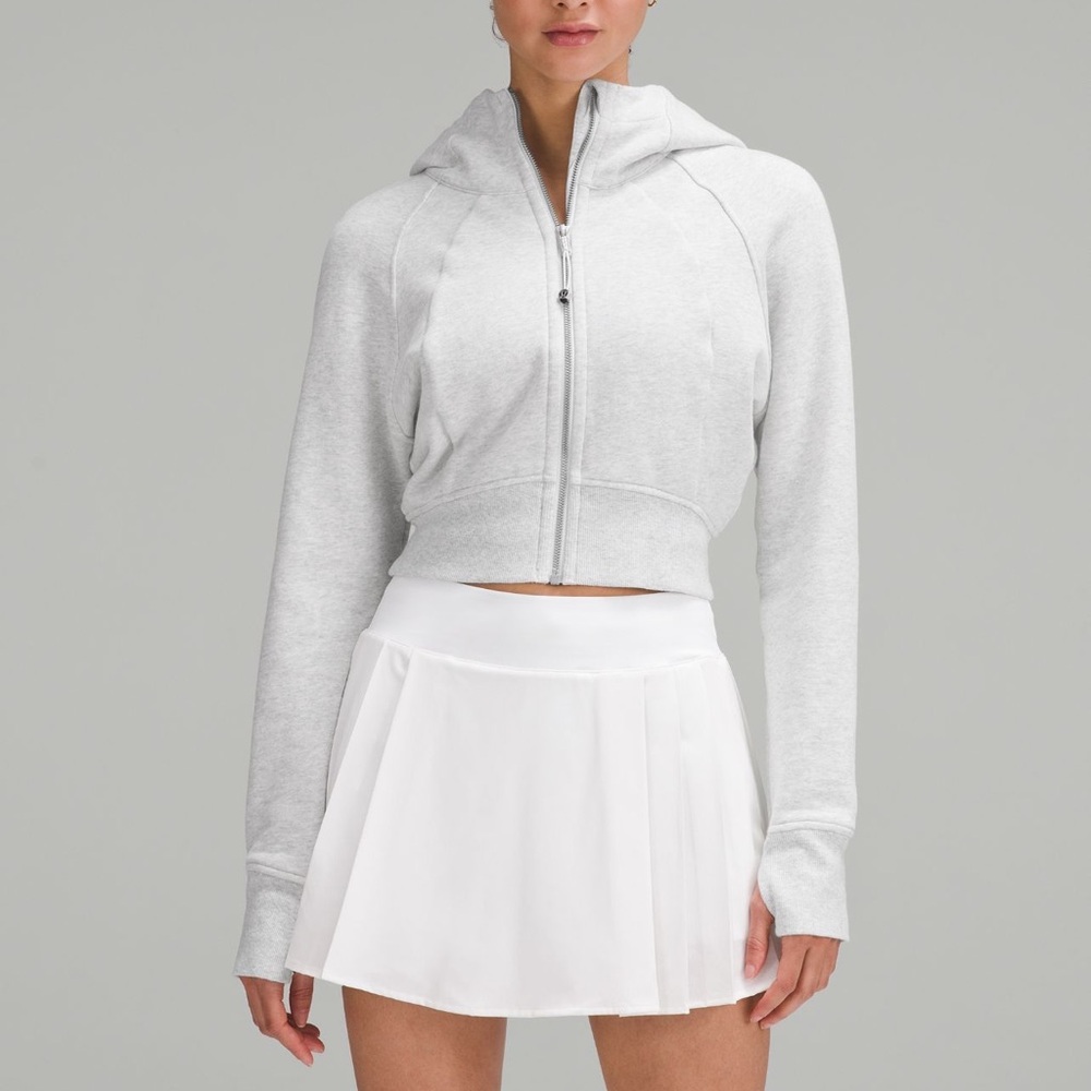 Lululemon Scuba Full-Zip Cropped Hoodie - Size 6